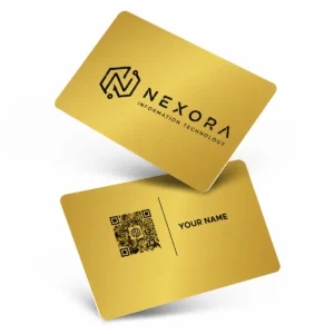 Elite Metal NFC Business Card | Laser Engraved Premium Smart Identity & Networking Card